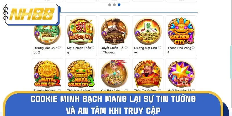 Cookie giúp ghi nhớ trải nghiệm và tối ưu hóa dịch vụ cho người dùng